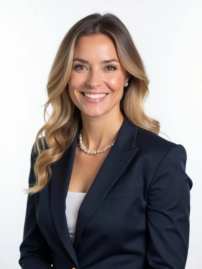 LinkedIn profile photograph of a person wearing formal business attire including suit or professiona - headshots AI photo