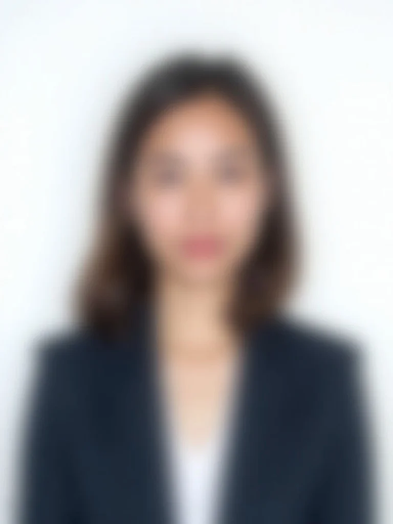 ID photograph of a person in business formal attire including suit or professional blazer against pl - passport-photo AI photo